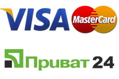 Зручна оплата (Visa, MasterCard)